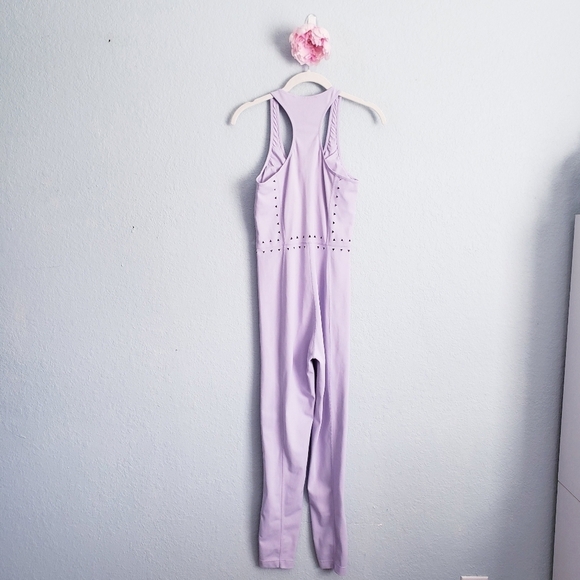 Gigi C Lilac Purple Hunter Jumpsuit - Picture 7 of 8